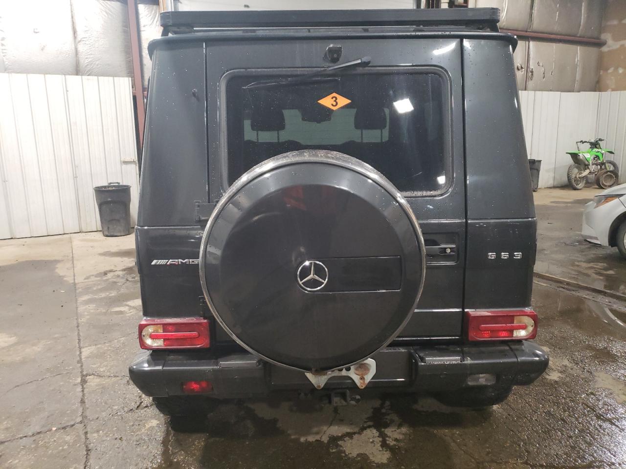 2016 Mercedes-Benz G-klasse VIN WDCYC7DF3GX246022 Copart auction photo, burn damage thumbnail 6