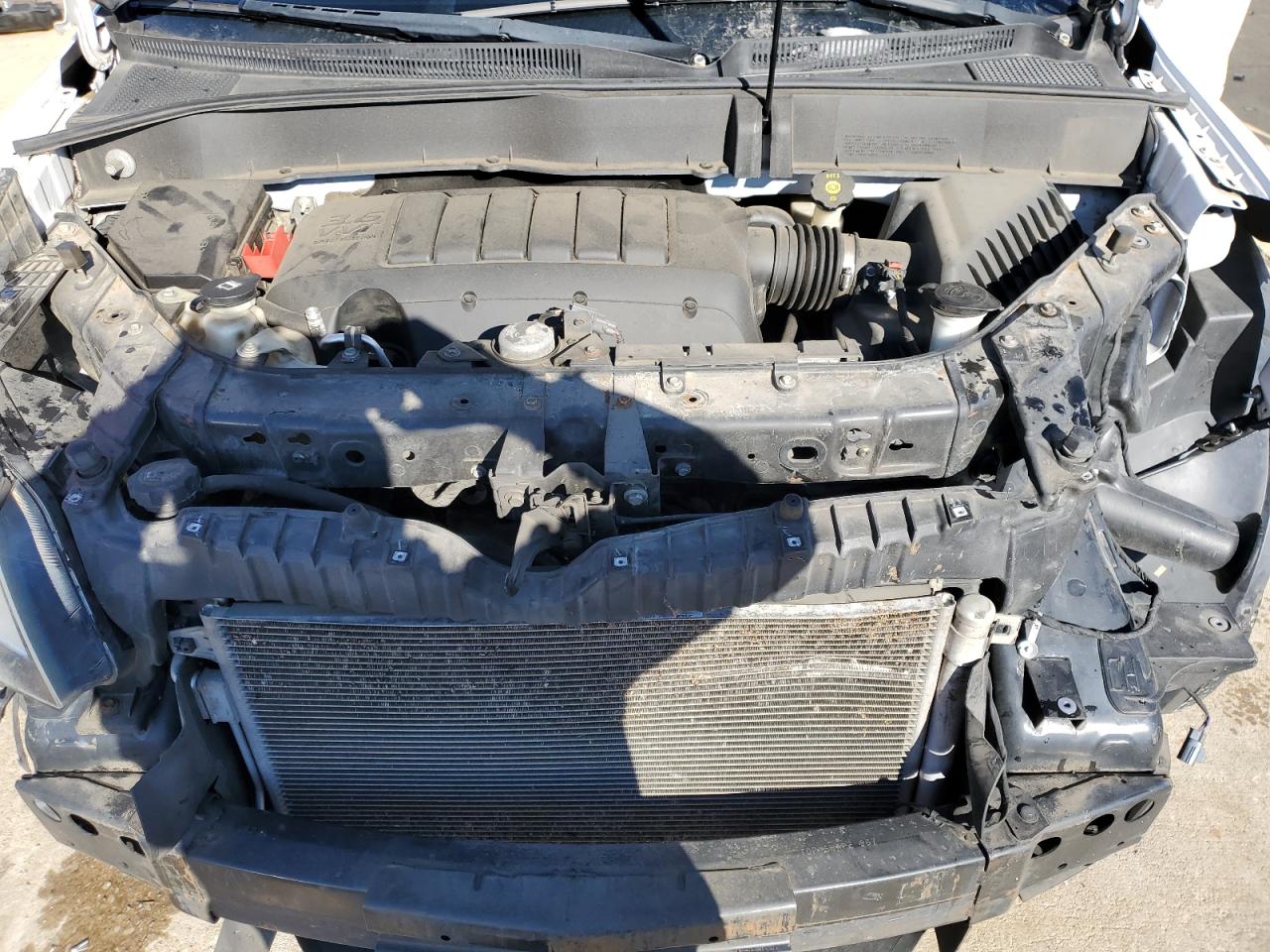 2016 Chevrolet Traverse VIN 1GNKRGKD5GJ158076 Copart auction photo, front end / side damage thumbnail 12