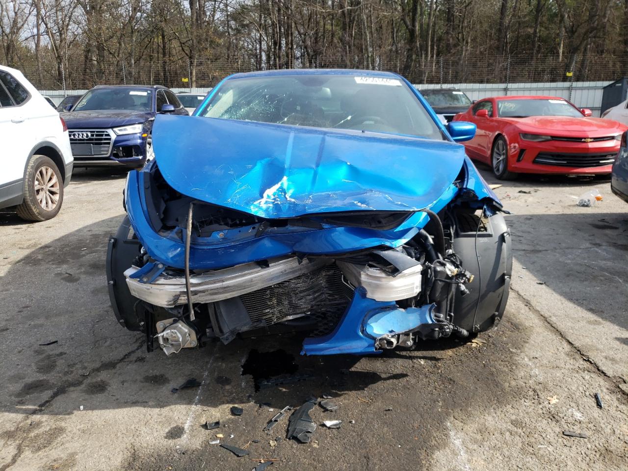 2016 Dodge Dart VIN 1C3CDFAA4GD701045 Copart auction photo, front end / side damage thumbnail 5