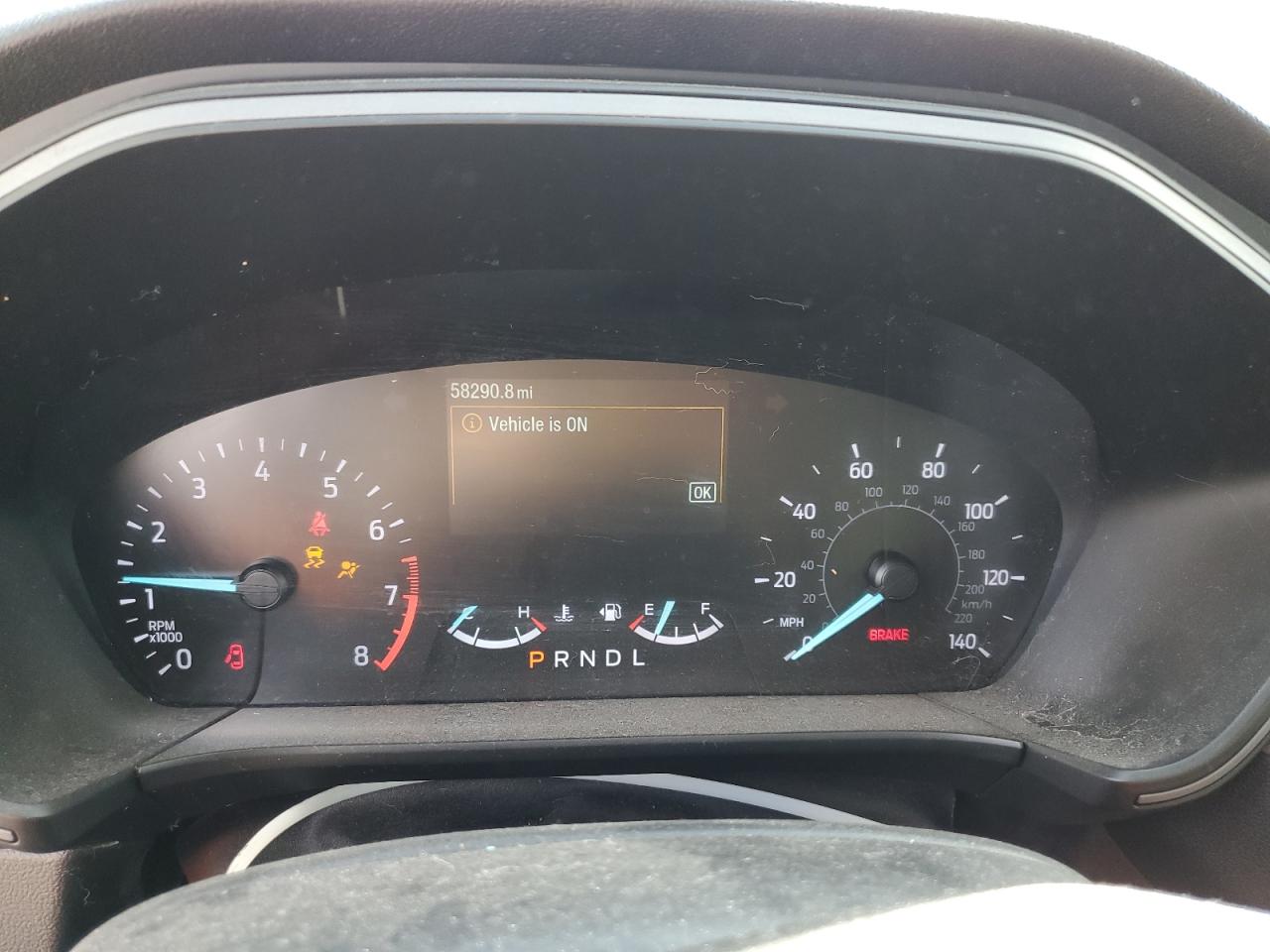 2020 Ford Escape VIN 1FMCU0F66LUB38566 Copart auction photo, mechanical damage thumbnail 9