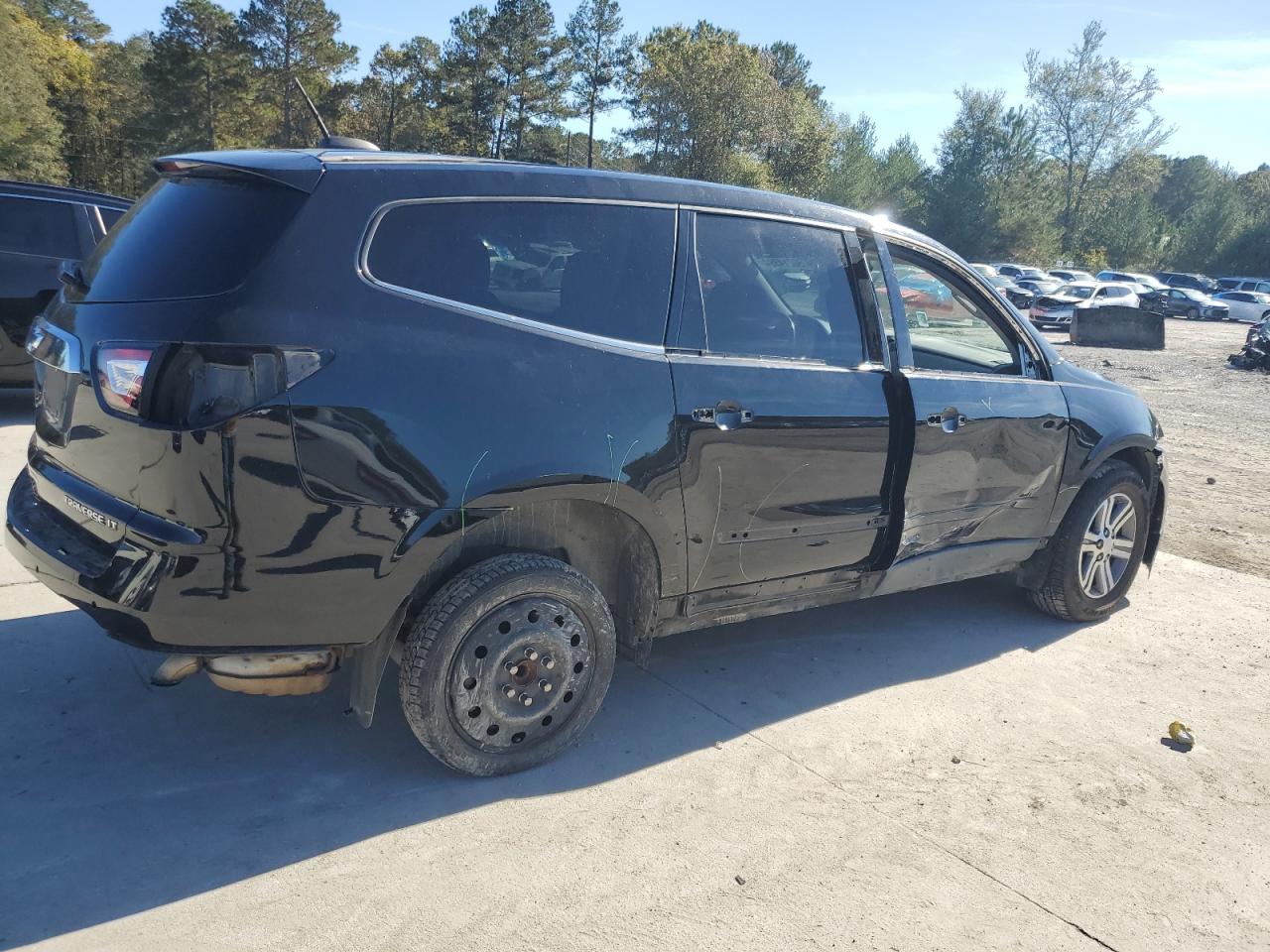 2016 Chevrolet Traverse VIN 1GNKRHKD9GJ115625 Copart auction photo, side damage thumbnail 3