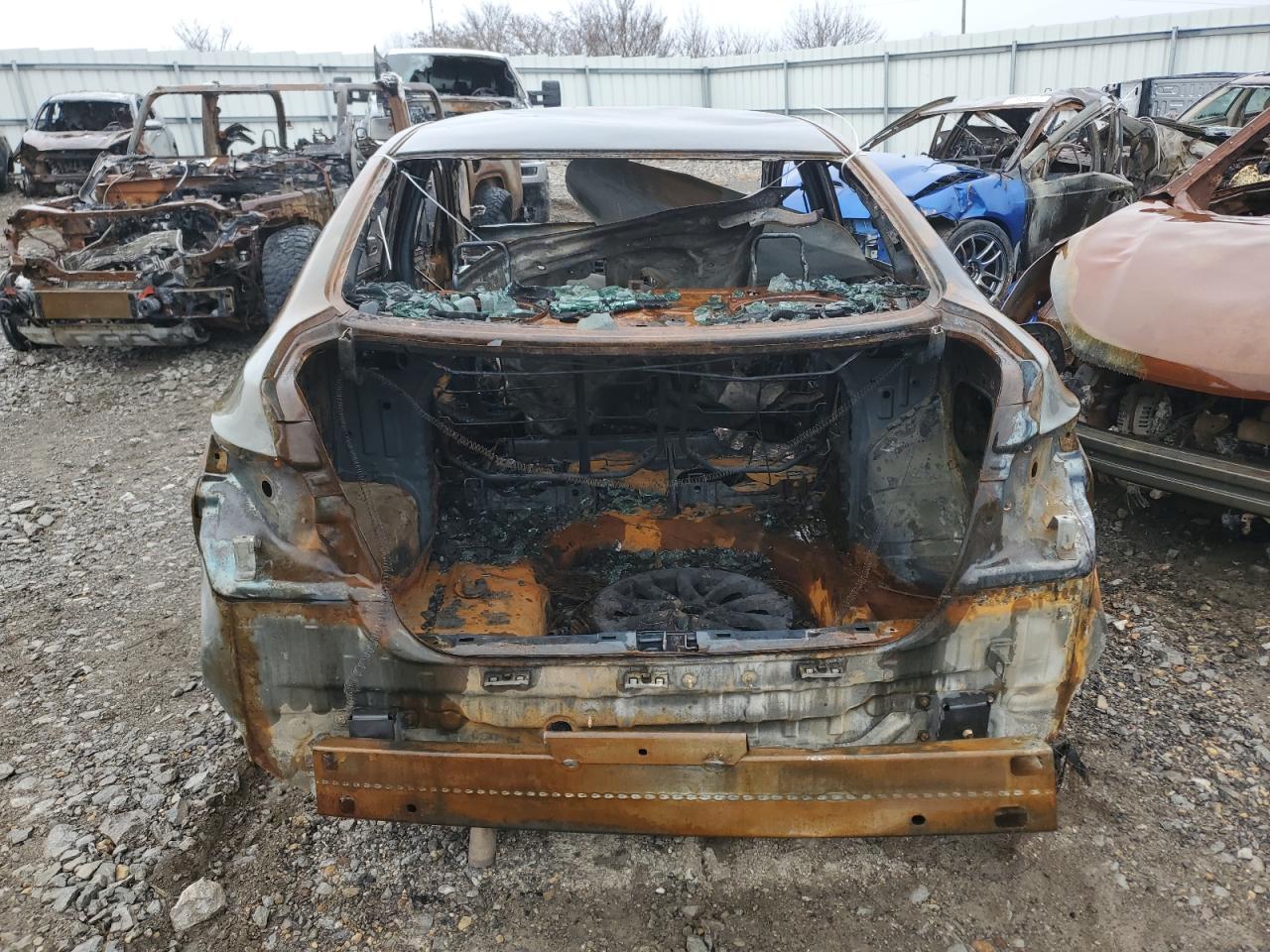 2017 Nissan Sentra VIN 3N1AB7AP4HY255323 Copart auction photo, burn damage thumbnail 6