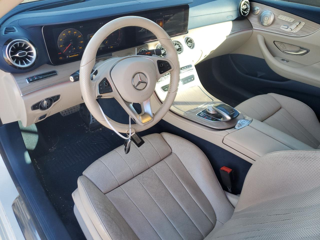 2018 Mercedes-Benz E-klasse VIN WDD1K6FB9JF057425 Copart auction photo, front end damage thumbnail 8