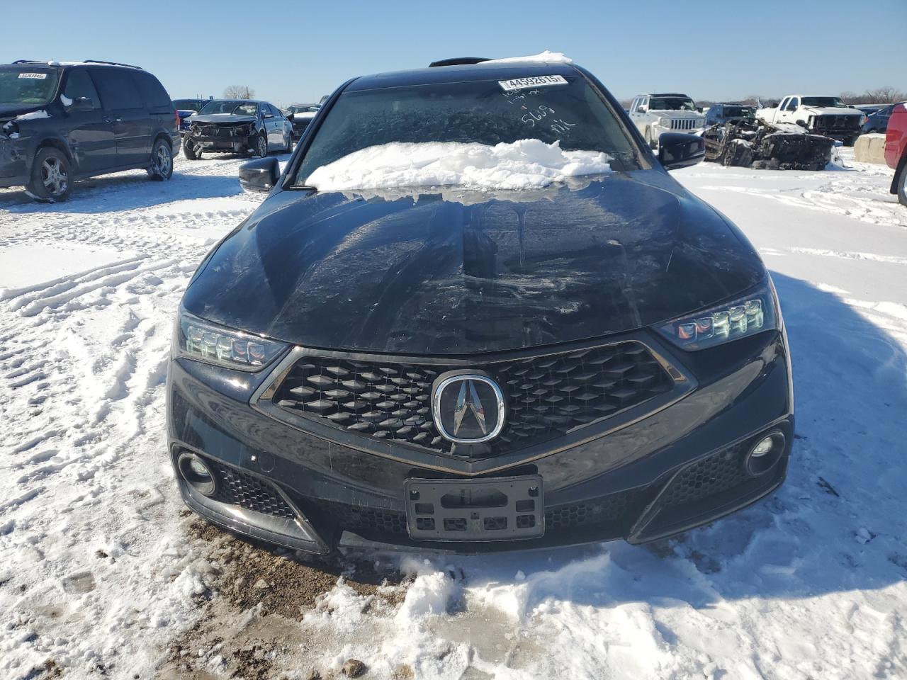 2018 Acura TLX VIN 19UUB3F62JA005609 Copart auction photo, front end damage thumbnail 5