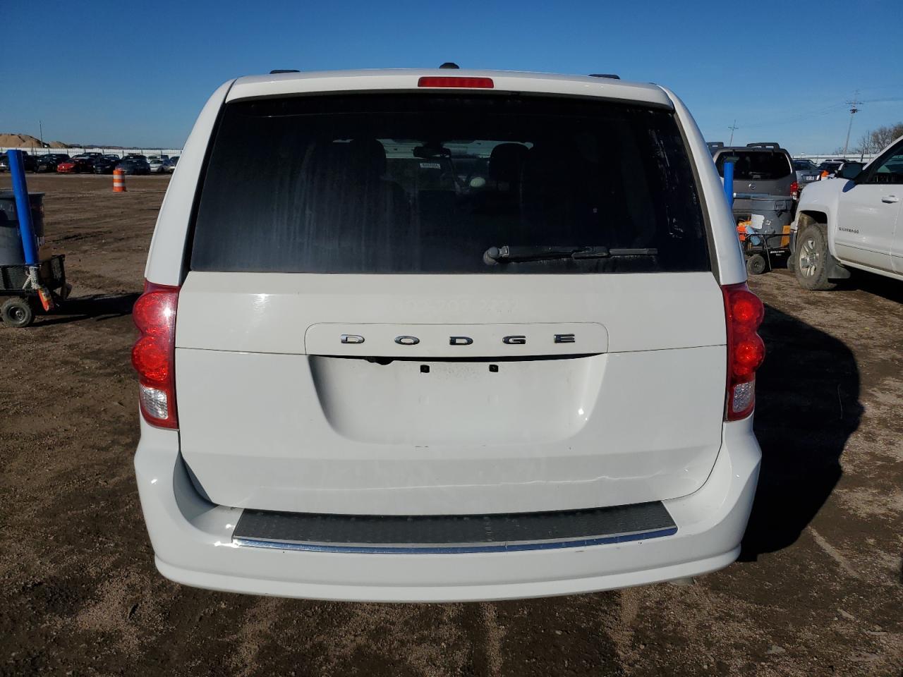 2019 Dodge Caravan VIN 2C4RDGCG2KR753244 Copart auction photo, front end / hail damage thumbnail 6
