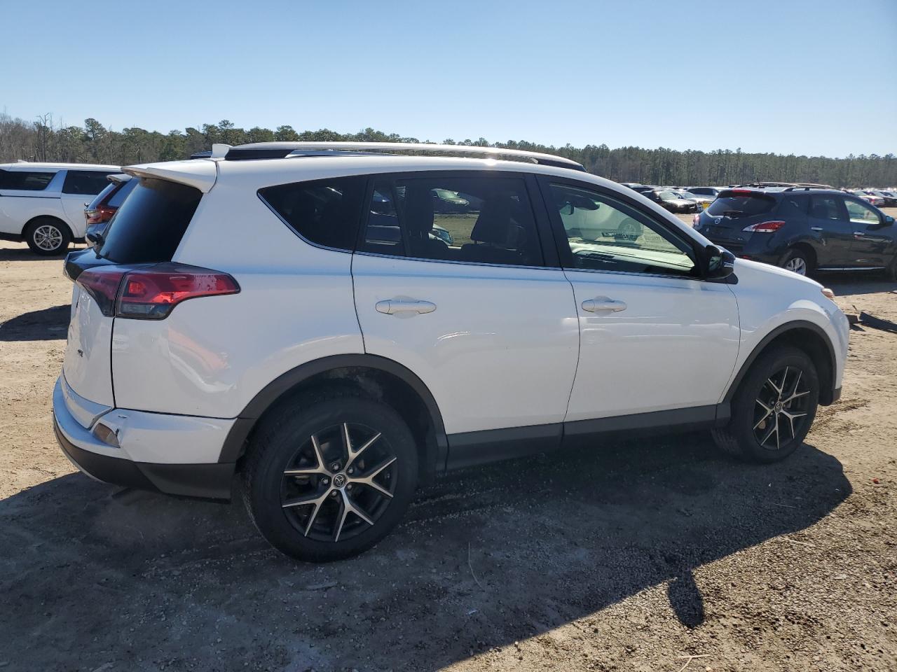 2017 Toyota RAV 4 VIN JTMNFREV8HJ721220 Copart auction photo, rear end damage thumbnail 3