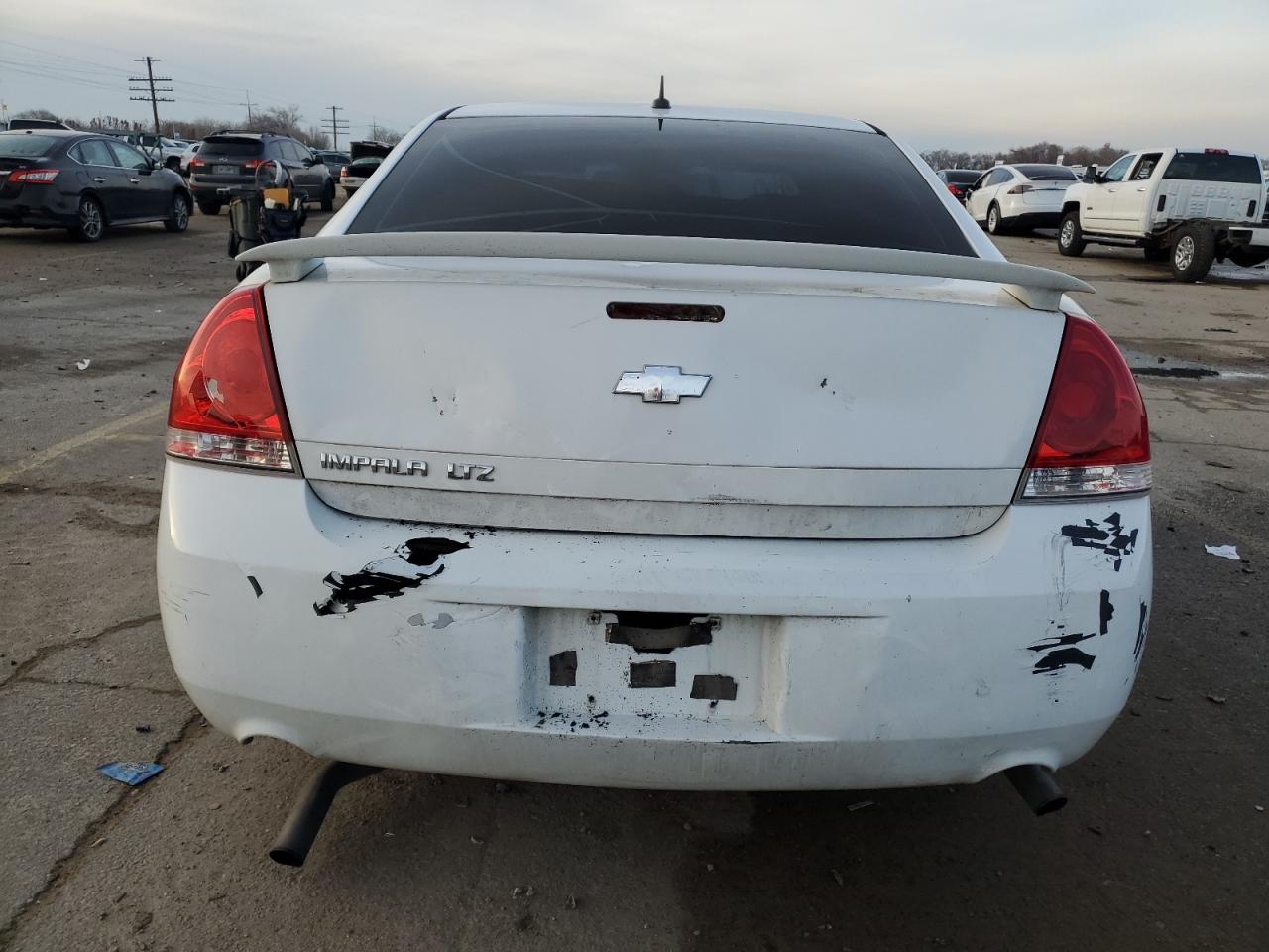 2012 Chevrolet Impala VIN 2G1WC5E39C1233443 Copart auction photo, all over damage thumbnail 6