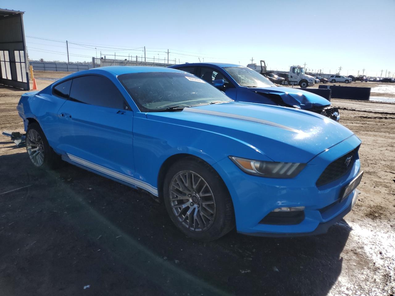 2017 Ford Mustang VIN 1FA6P8AM3H5202289 Copart auction photo, rear end damage thumbnail 4