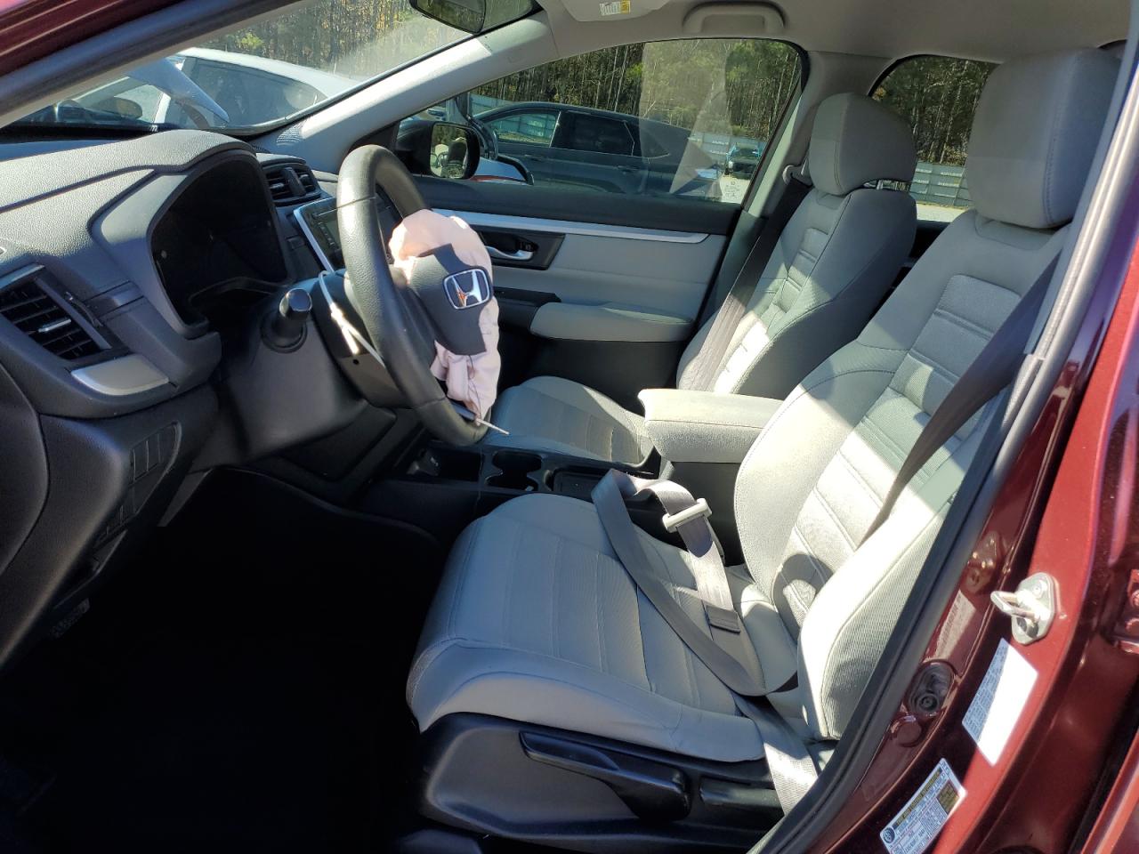 2019 Honda CR-V VIN 2HKRW5H39KH419679 Copart auction photo, front end damage thumbnail 7