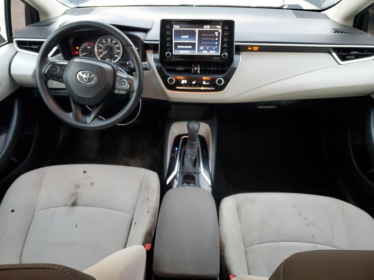 2021 Toyota Corolla VIN 5YFEPMAE8MP188345 Copart auction photo, front end / side damage thumbnail 8