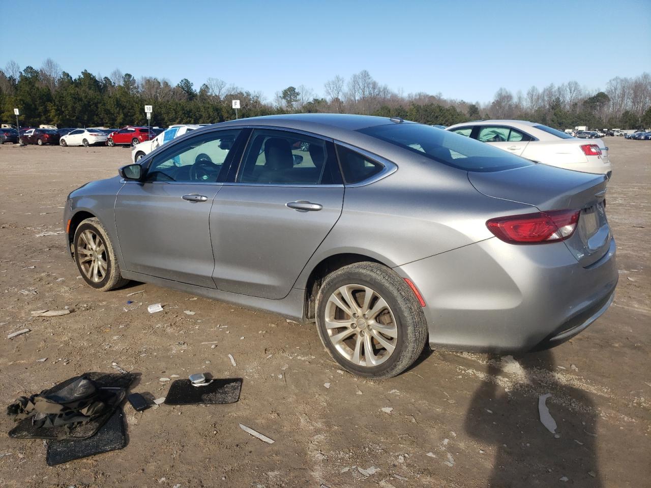 2015 Chrysler 200 VIN 1C3CCCAB7FN744166 Copart auction photo, mechanical damage thumbnail 2
