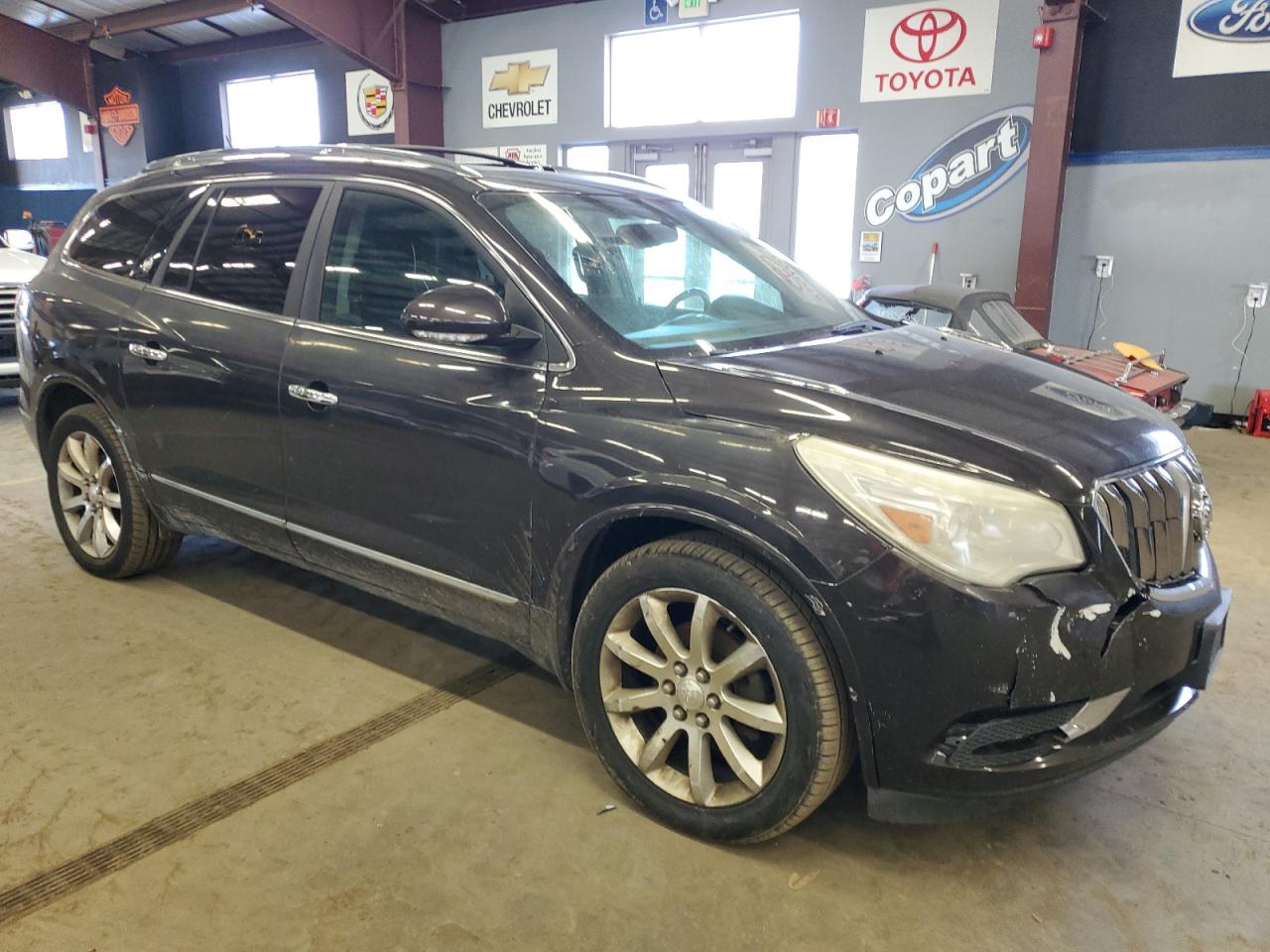 2013 Buick Enclave VIN 5GAKVDKD4DJ169294 Copart auction photo, front end / side damage thumbnail 4