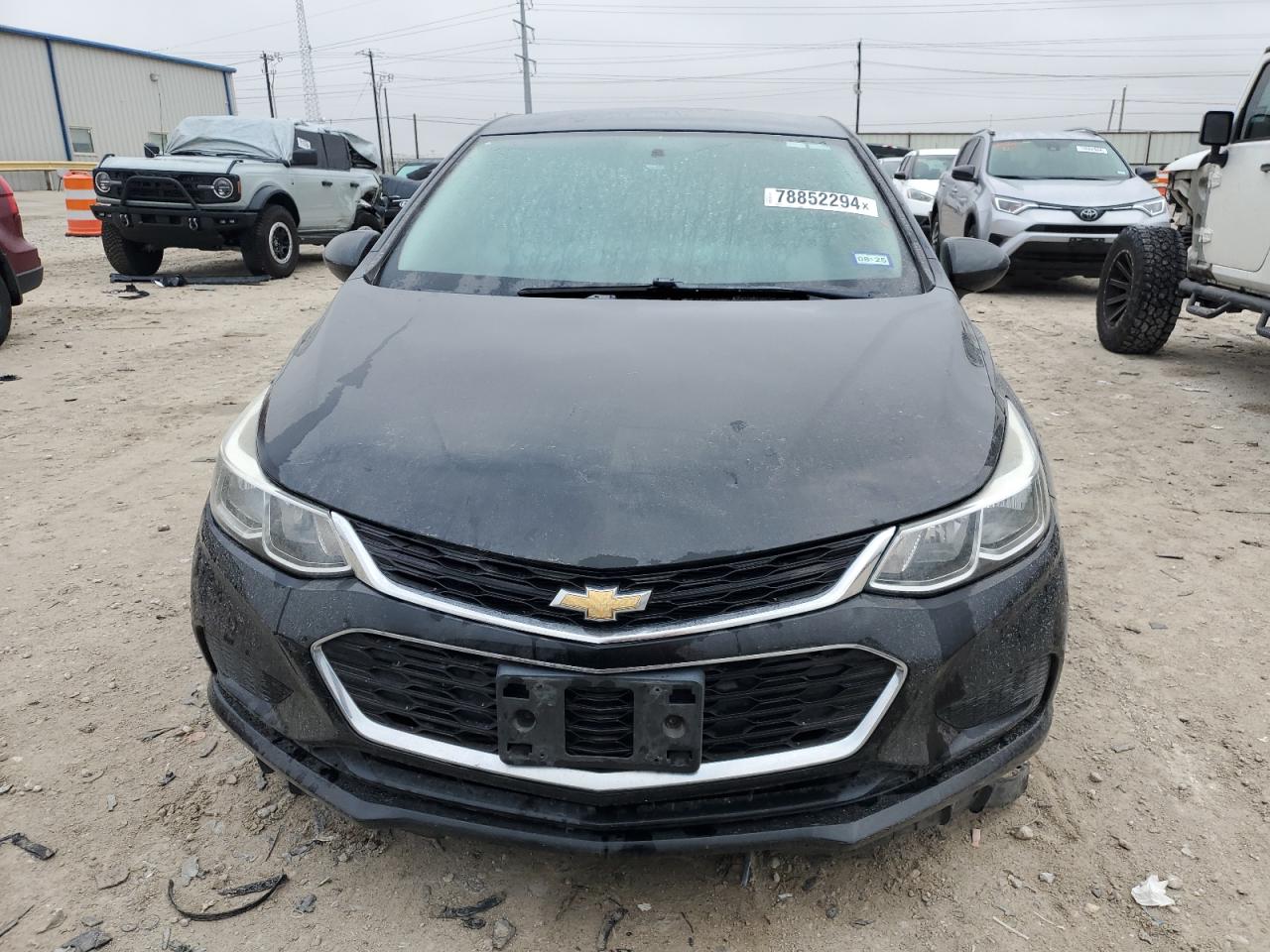 2018 Chevrolet Cruze VIN 1G1BC5SM0J7123263 Copart auction photo, front end / undercarriage damage thumbnail 5