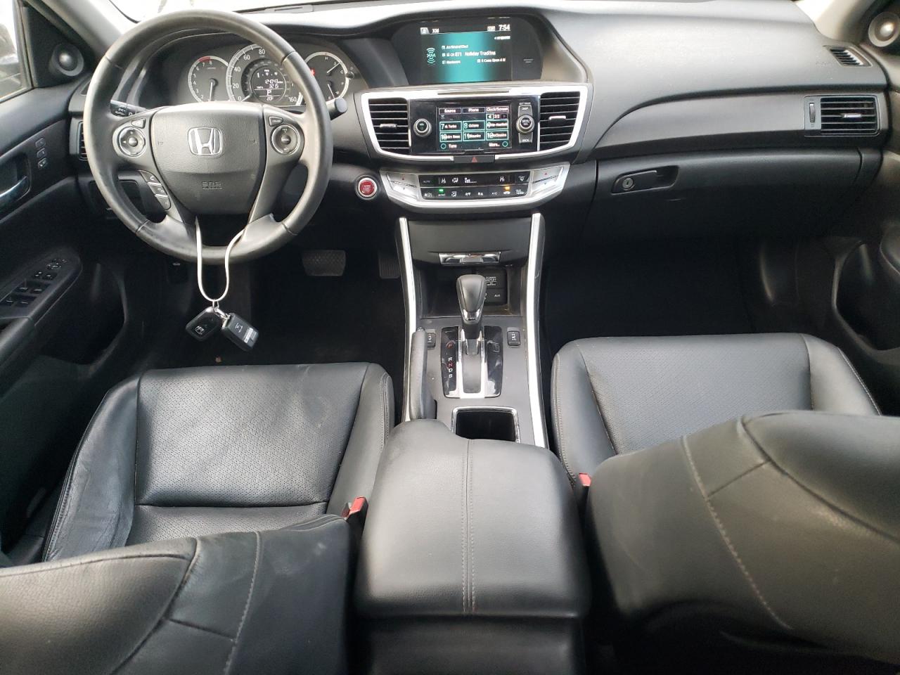 2014 Honda Accord VIN 1HGCR3F83EA012373 Copart auction photo, front end / minor dent/scratches damage thumbnail 8