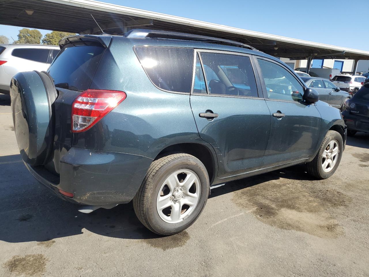 2010 Toyota RAV 4 VIN JTMZF4DV6AD023327 Copart auction photo, front end / side damage thumbnail 3