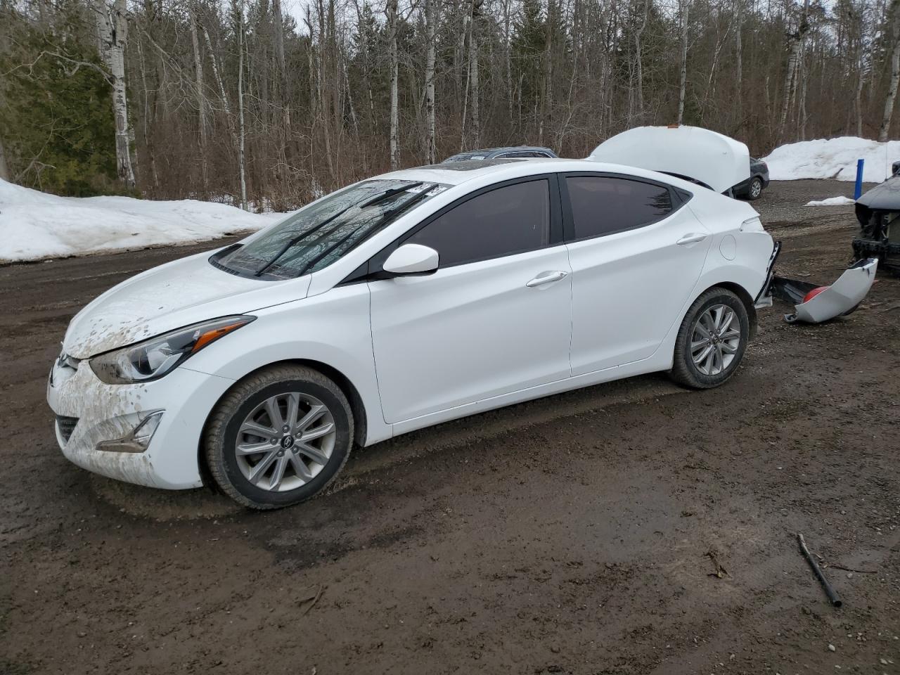 2016 Hyundai Elantra VIN KMHDH4AE6GU628672