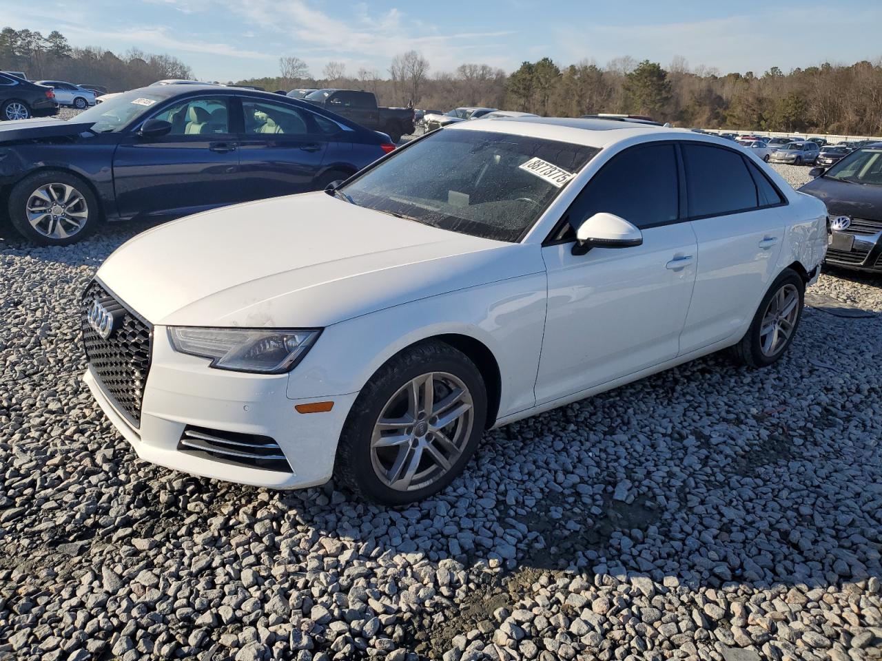 2017 Audi A4 VIN WAUGNAF44HN000918