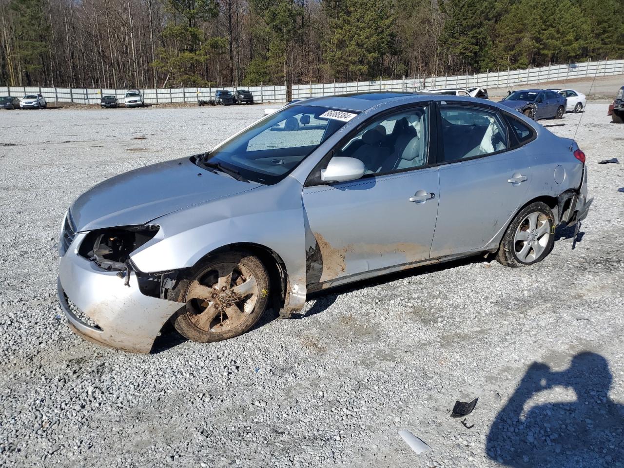 2007 Hyundai Elantra VIN KMHDU46D07U099957