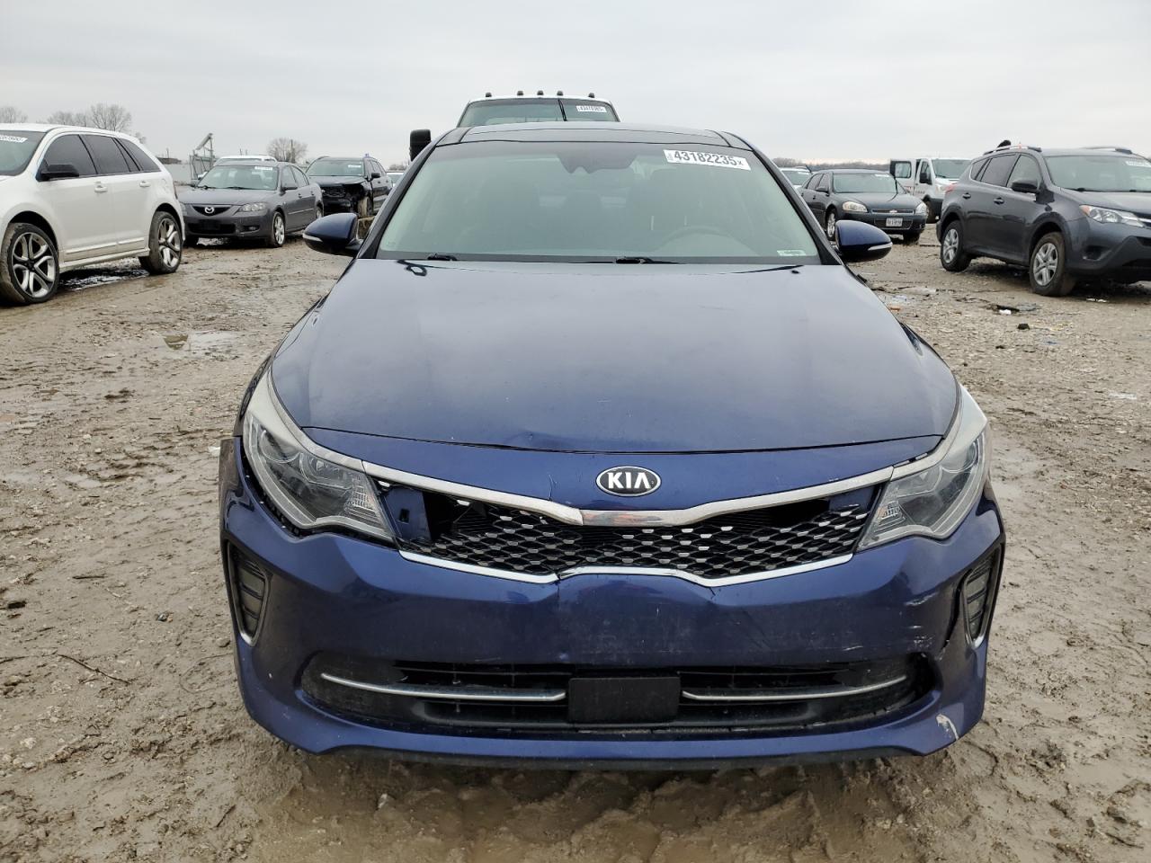 2018 KIA Optima VIN 5XXGU4L3XJG183648 Copart auction photo, front end damage thumbnail 5