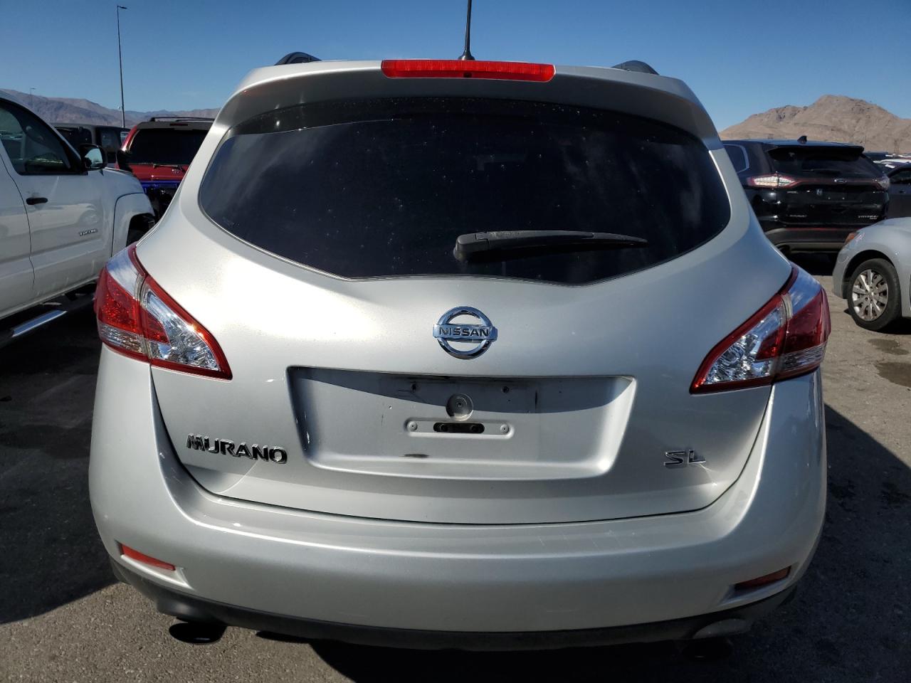 2014 Nissan Murano VIN JN8AZ1MU1EW421019 Copart auction photo, front end damage thumbnail 6