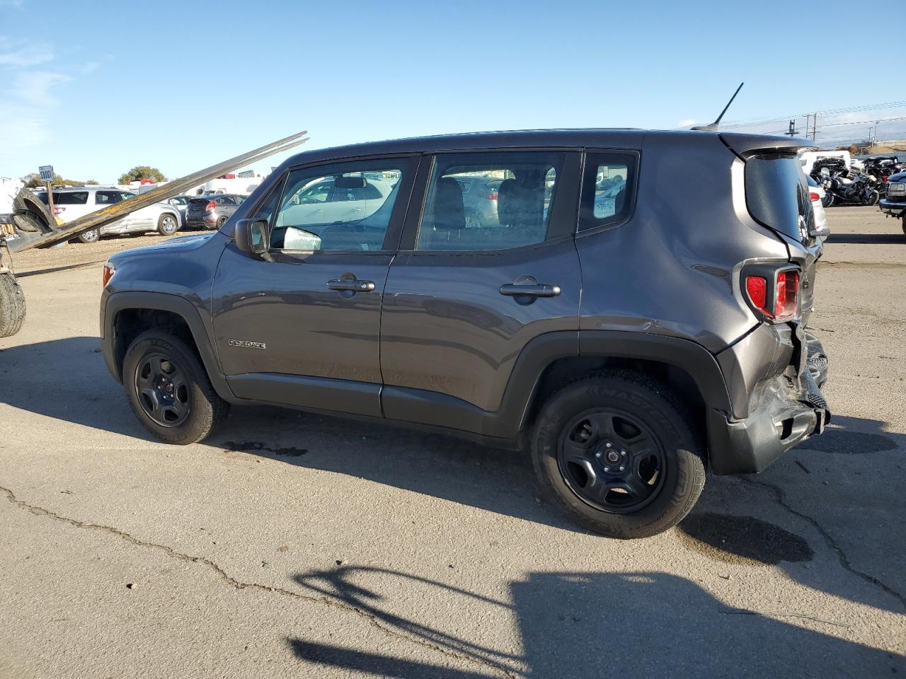 2016 Jeep Renegade VIN ZACCJBAT2GPD13554 Copart auction photo, rear end damage thumbnail 2