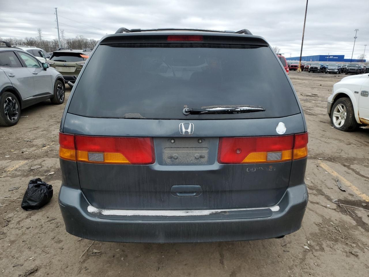 2004 Honda Odyssey VIN 5FNRL18034B022283 Copart auction photo, normal wear / front end damage thumbnail 6