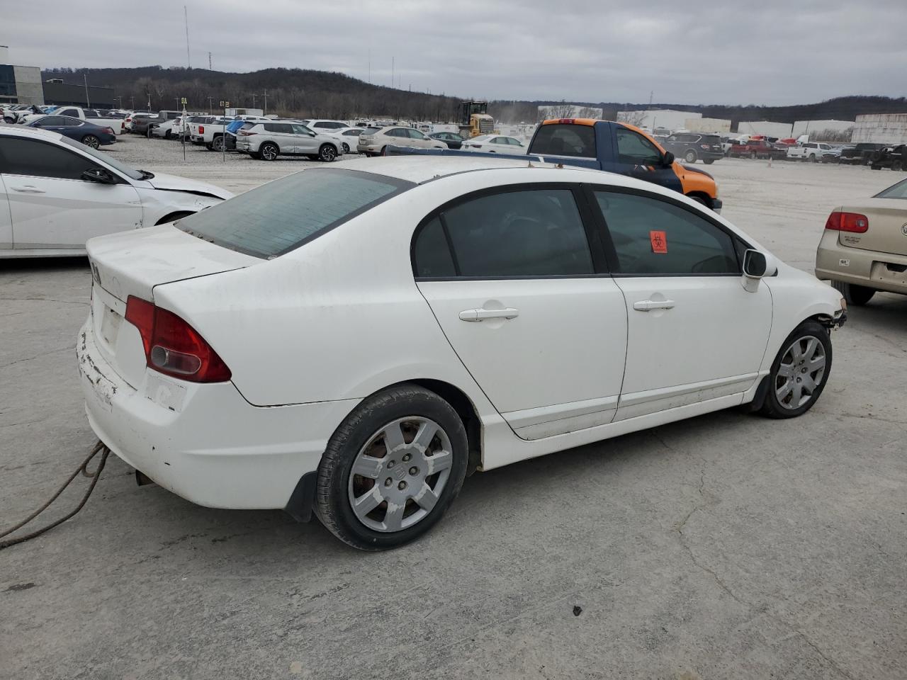 2008 Honda Civic VIN 1HGFA16558L014889 Copart auction photo, biohazard/chemical / front end damage thumbnail 3