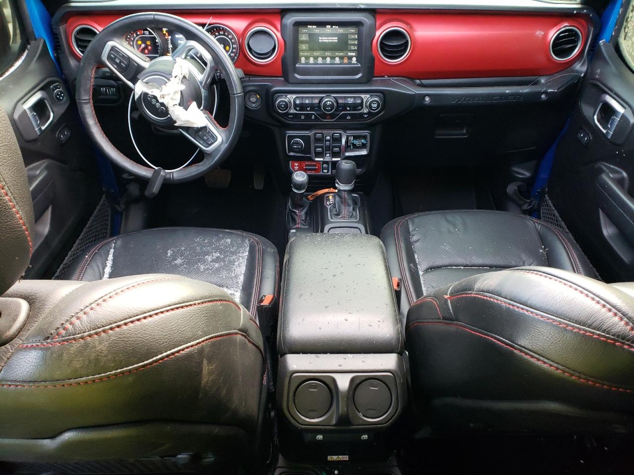 2021 Jeep Wrangler VIN 1C4HJXFN6MW772596 Copart auction photo, all over damage thumbnail 8