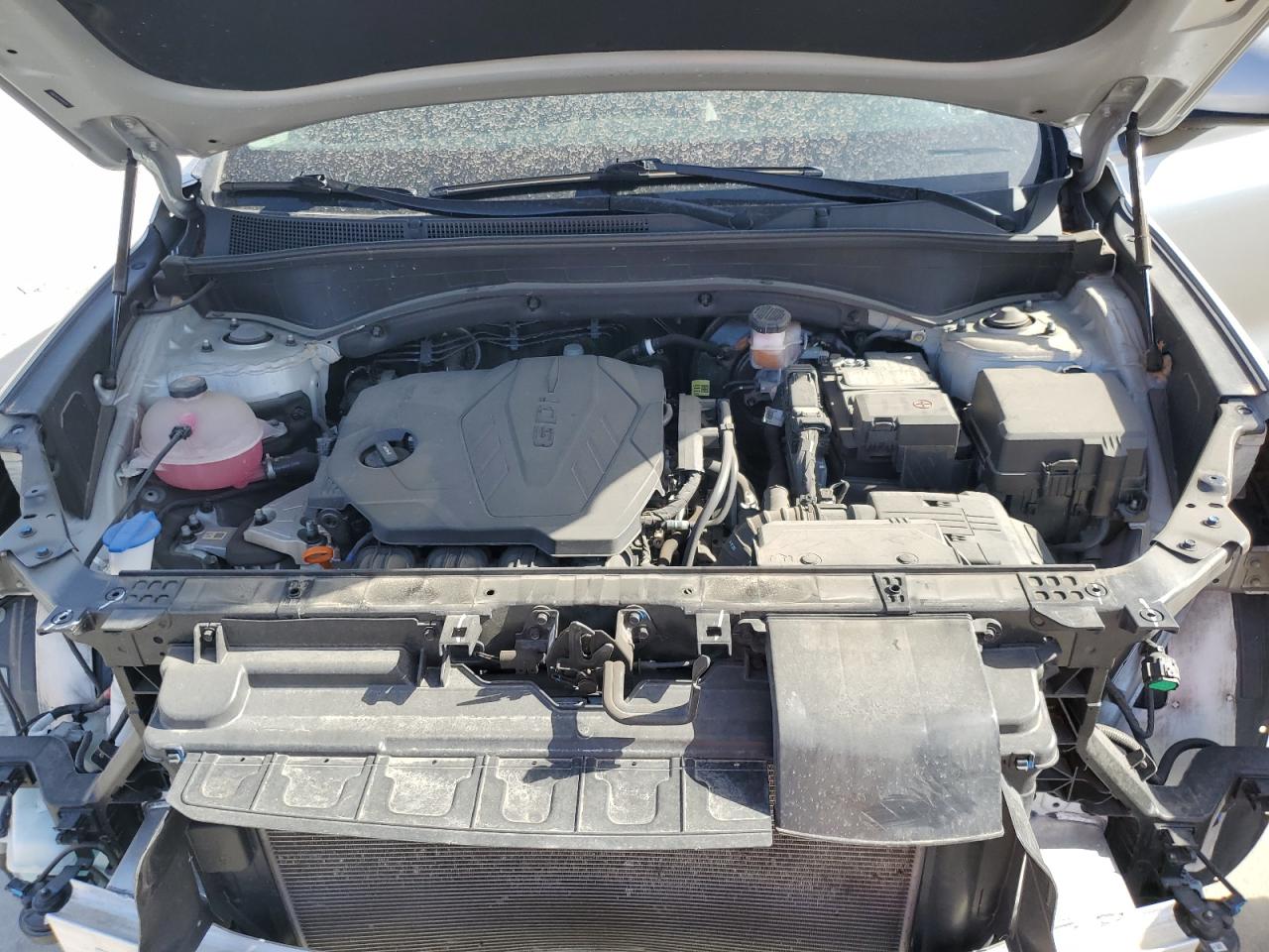 2023 Hyundai Santa Fe VIN 5NMS14AJ6PH491754 Copart auction photo, rear end / hail damage thumbnail 12