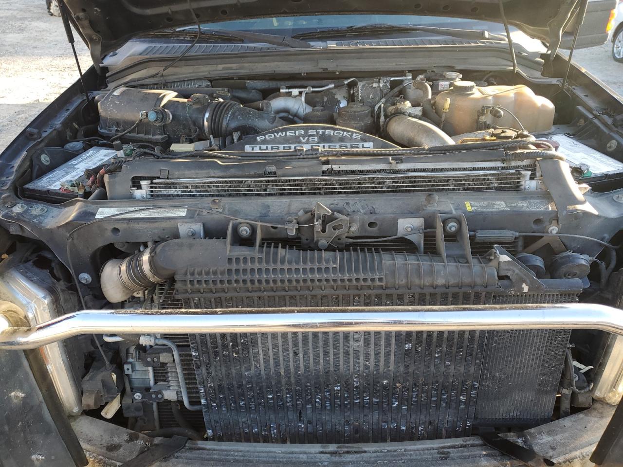 2008 Ford F350 VIN 1FTWW31R38EC64576 Copart auction photo, side damage thumbnail 11