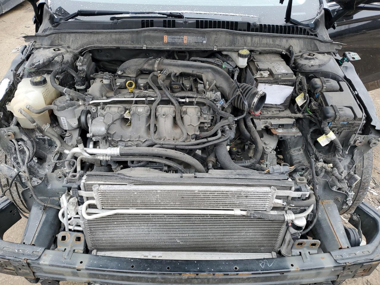 2020 Ford Fusion VIN 3FA6P0K95LR205910 Copart auction photo, front end damage thumbnail 11