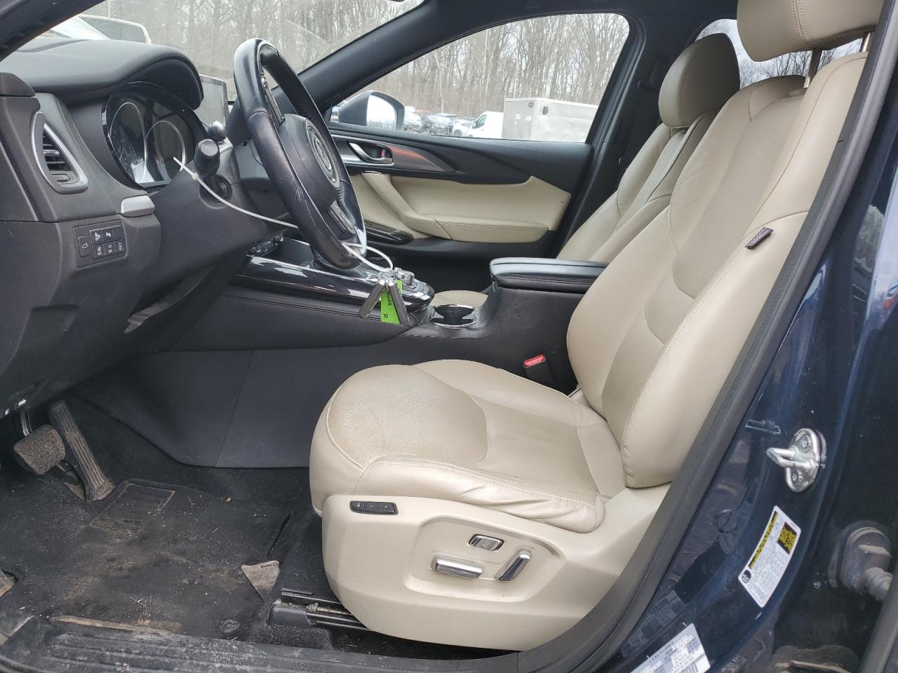 2016 Mazda CX-9 VIN JM3TCBDY6G0113470 Copart auction photo, front end / rear end damage thumbnail 7