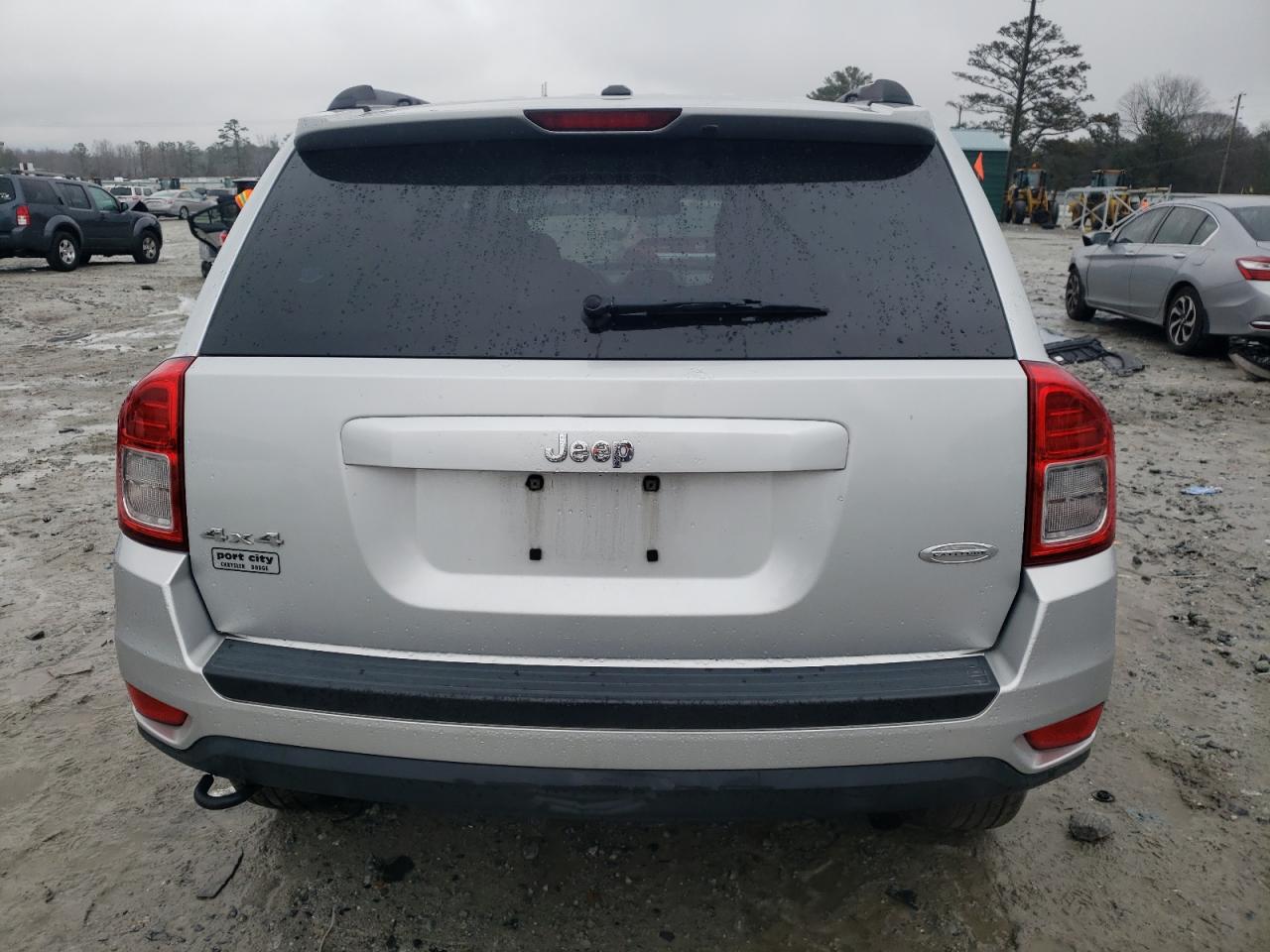 2012 Jeep Compass VIN 1C4NJDEB2CD564282 Copart auction photo, side damage thumbnail 6