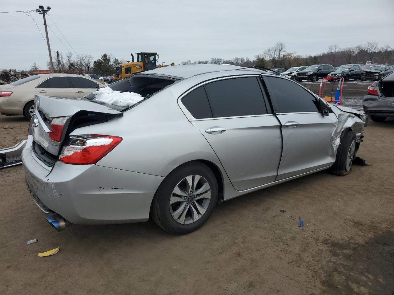2014 Honda Accord VIN 1HGCR2F39EA254194 Copart auction photo, all over damage thumbnail 3
