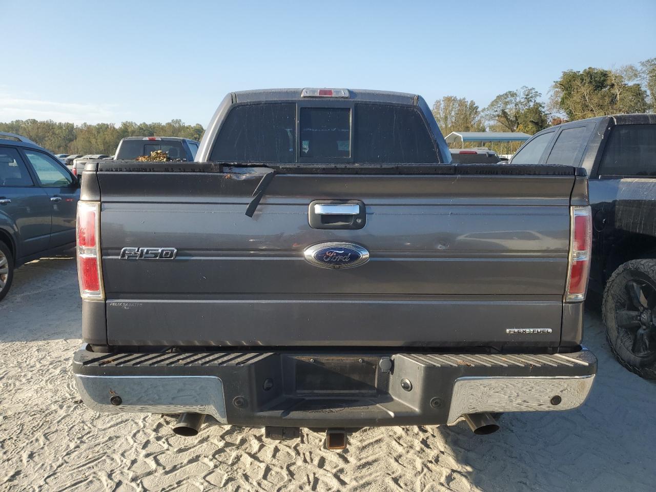 2014 Ford F-150 VIN 1FTFW1EF4EFA05265 Copart auction photo, top/roof damage thumbnail 6