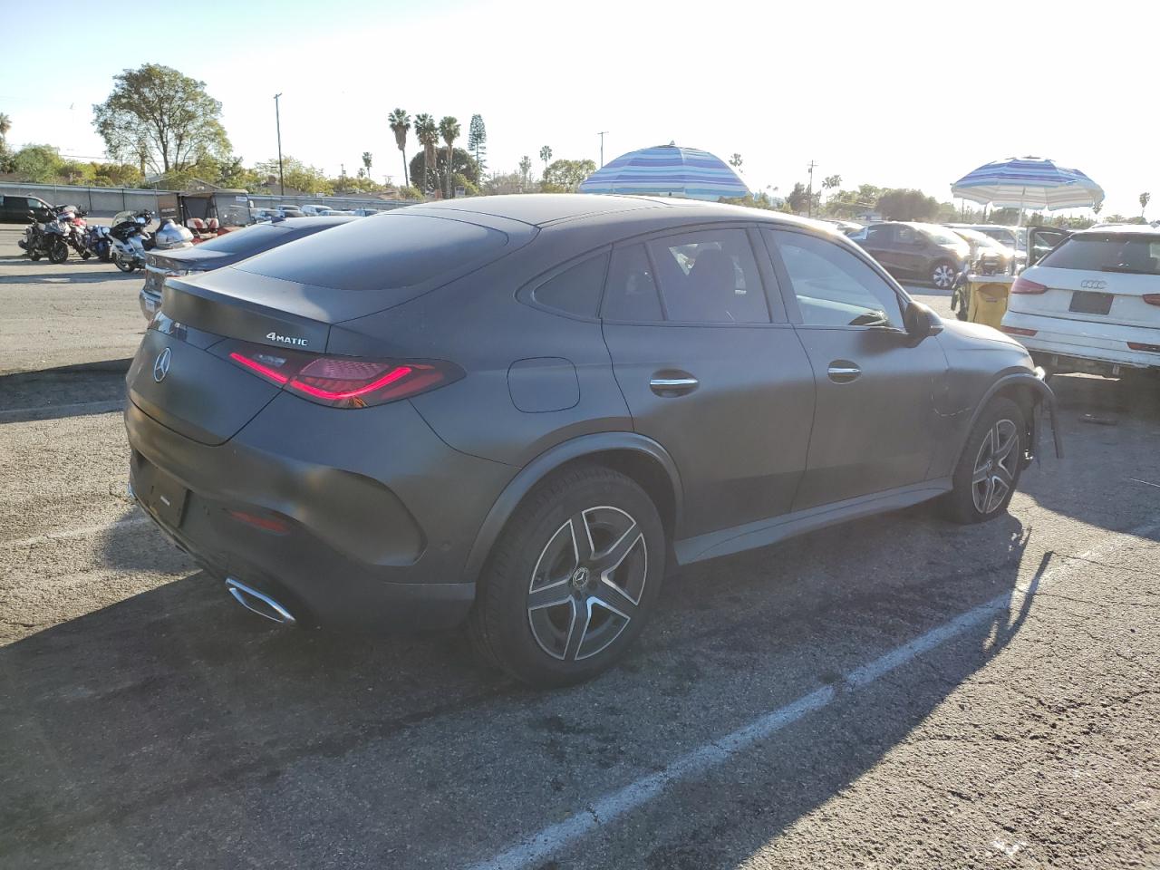 2024 Mercedes-Benz GLC VIN W1NKJ4HB8RF118478 Copart auction photo, front end / minor dent/scratches damage thumbnail 3