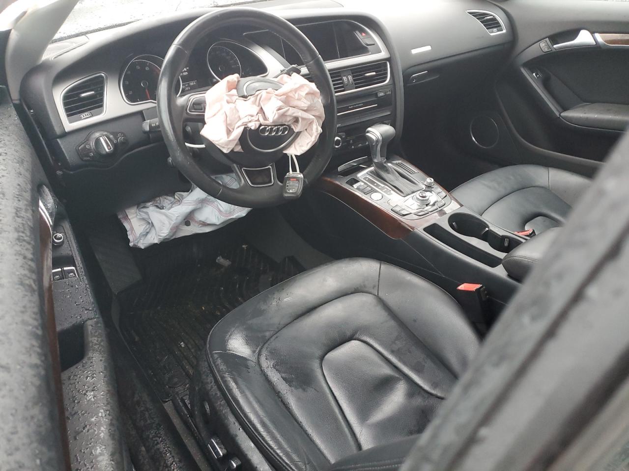 2015 Audi A5 VIN WAUMFAFR6FA014576 Copart auction photo, front end damage thumbnail 8