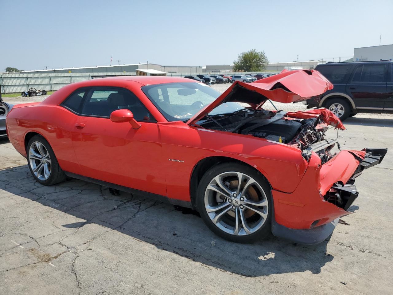 2021 Dodge Challenger VIN 2C3CDZBTXMH559963 Copart auction photo, front end / minor dent/scratches damage thumbnail 4