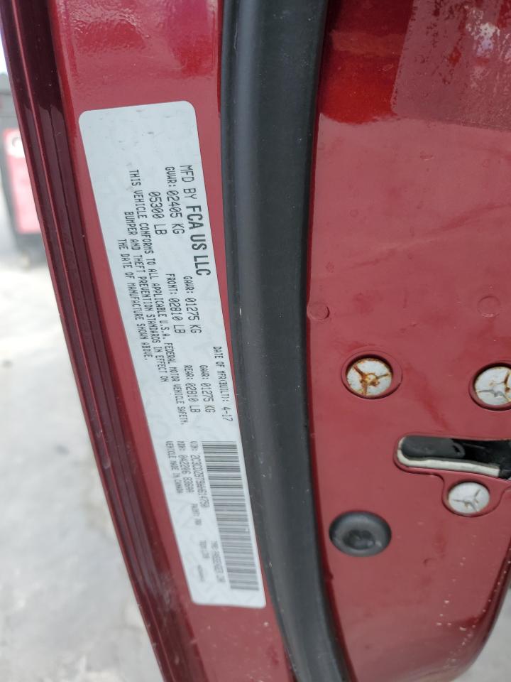 2017 Dodge Challenger VIN 2C3CDZBT9HH614750 Copart auction photo, minor dent/scratches damage thumbnail 12