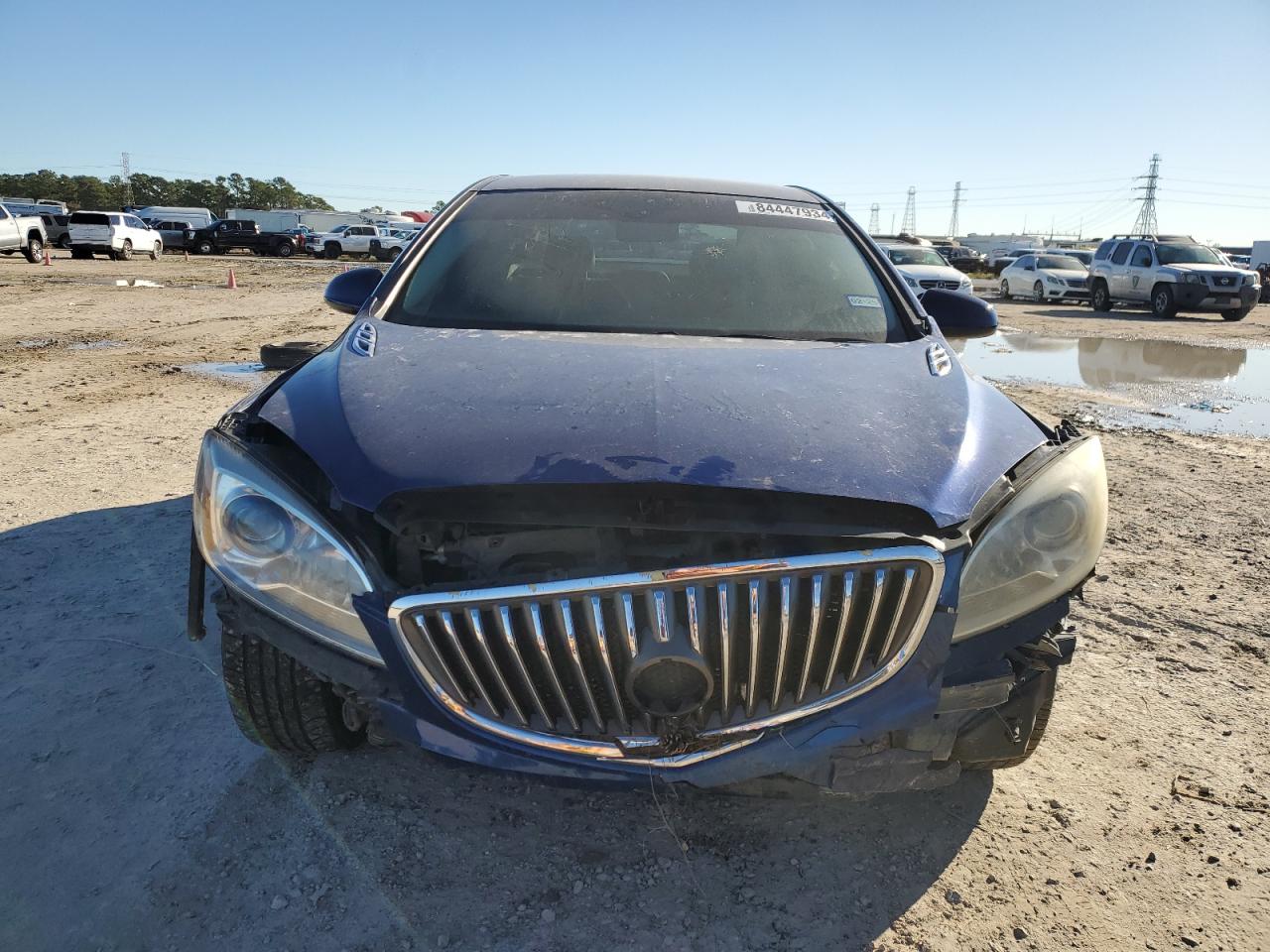 2014 Buick Verano VIN 1G4PP5SK3E4185047 Copart auction photo, all over damage thumbnail 5