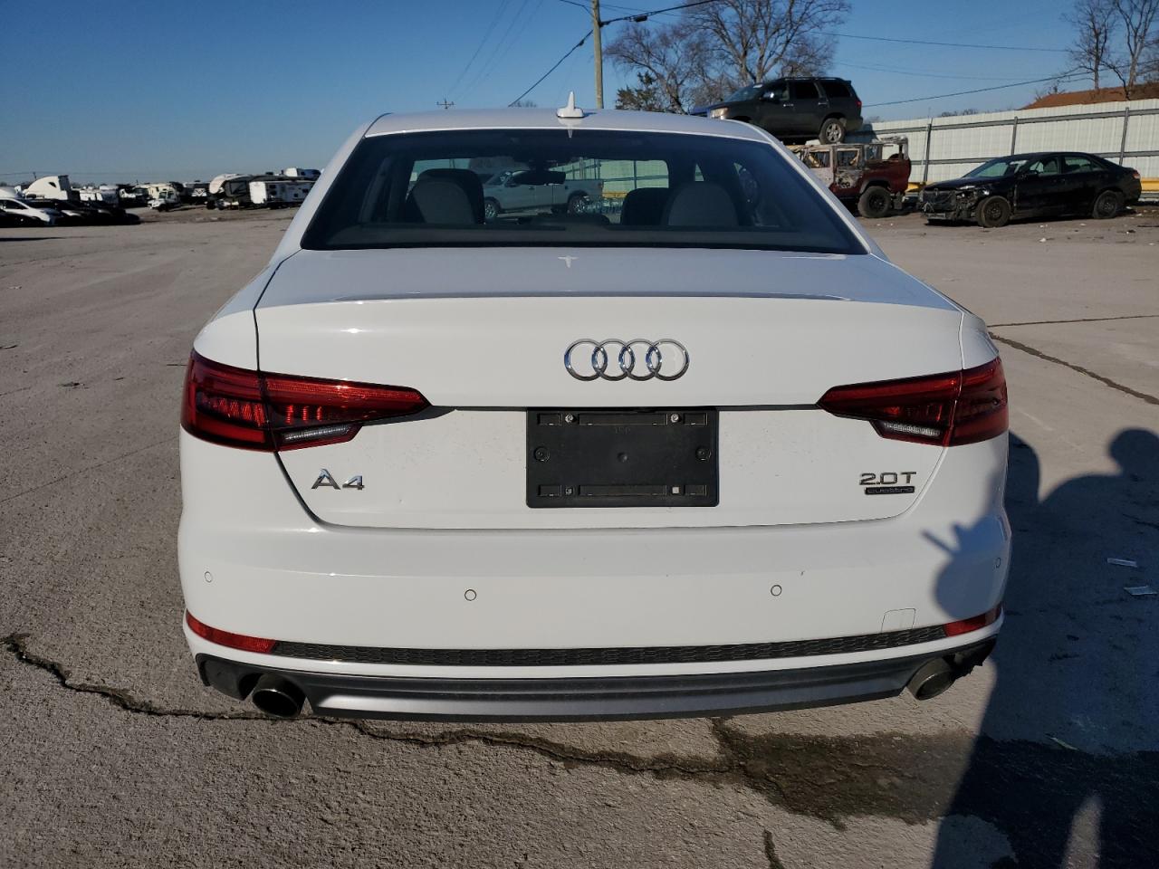 2017 Audi A4 VIN WAUENAF44HN018584 Copart auction photo, front end damage thumbnail 6
