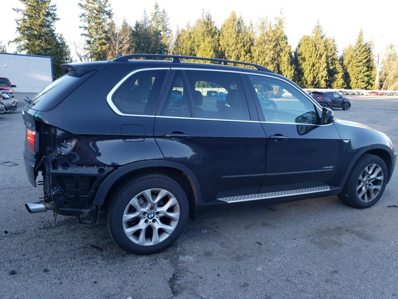 2013 BMW X5 VIN 5UXZV4C58D0G53805 Copart auction photo, rear end damage thumbnail 3