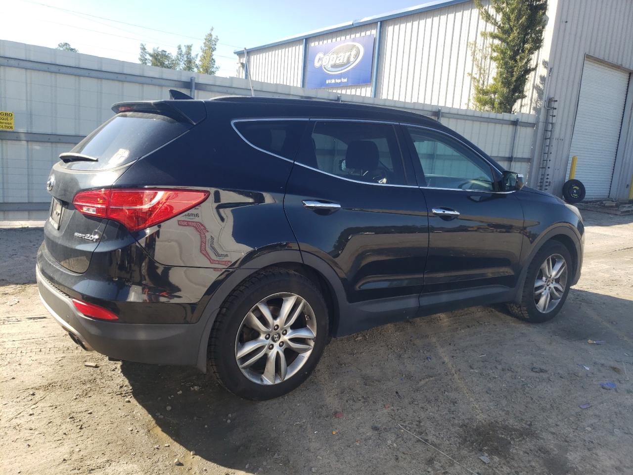 2013 Hyundai Santa Fe VIN 5XYZU3LA7DG079183 Copart auction photo, mechanical damage thumbnail 3