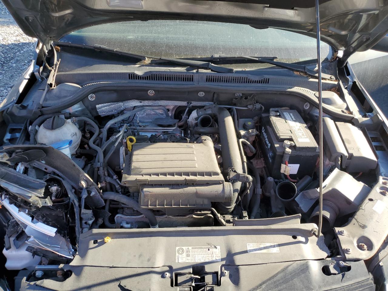 2017 Volkswagen Jetta VIN 3VW2B7AJ5HM211493 Copart auction photo, front end damage thumbnail 11