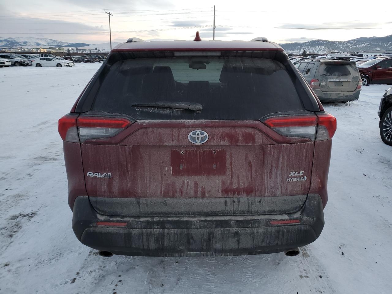2019 Toyota RAV 4 VIN JTMRWRFV2KD035406 Copart auction photo, front end / minor dent/scratches damage thumbnail 6