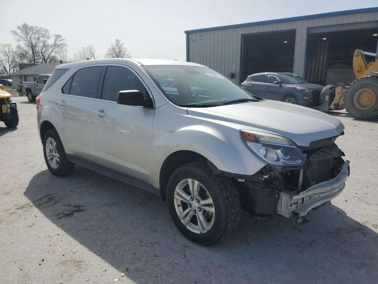 2017 Chevrolet Equinox VIN 2GNALBEK0H1549254 Copart auction photo, front end damage thumbnail 4