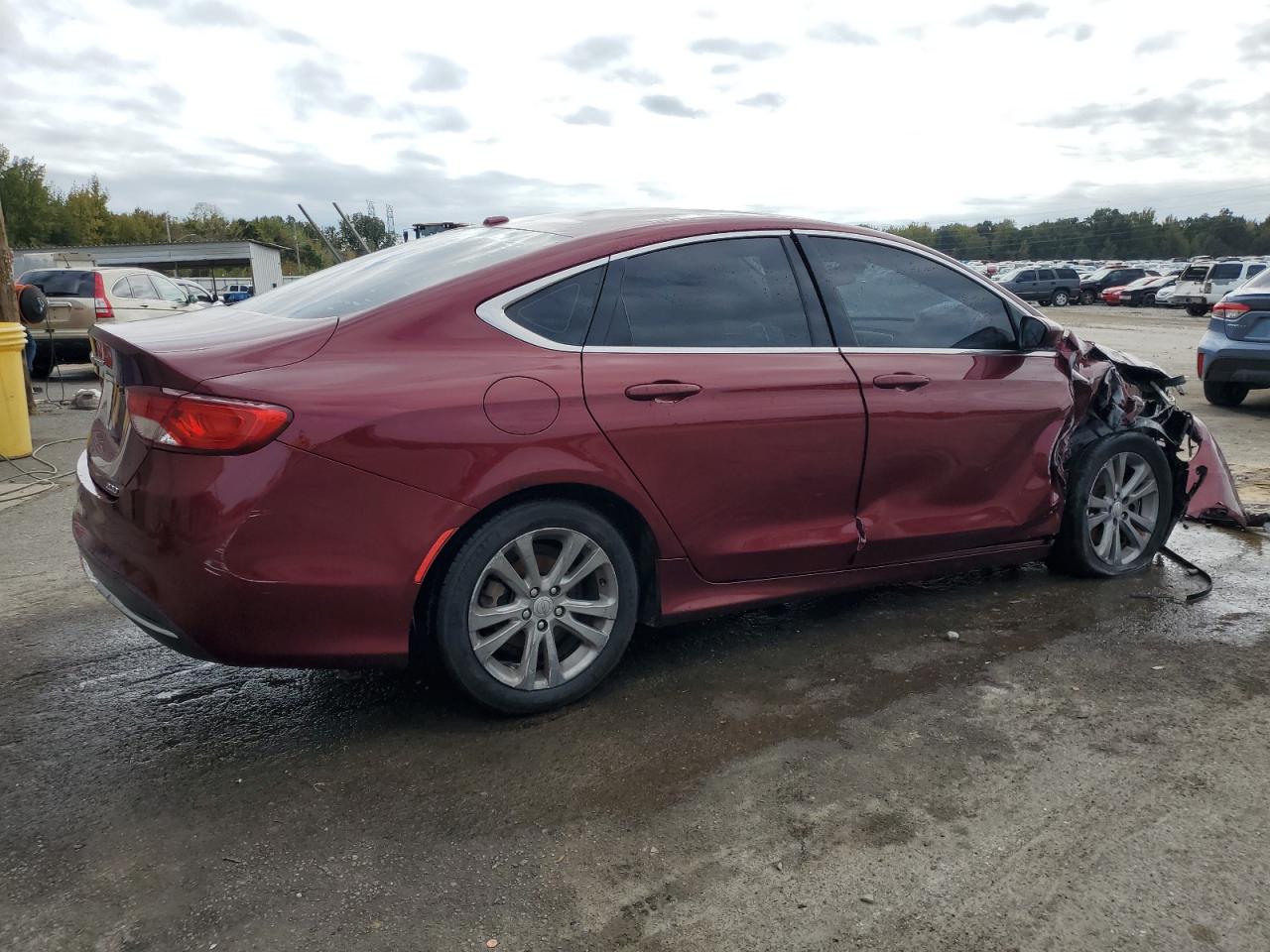 2015 Chrysler 200 VIN 1C3CCCAB8FN658137 Copart auction photo, all over damage thumbnail 3