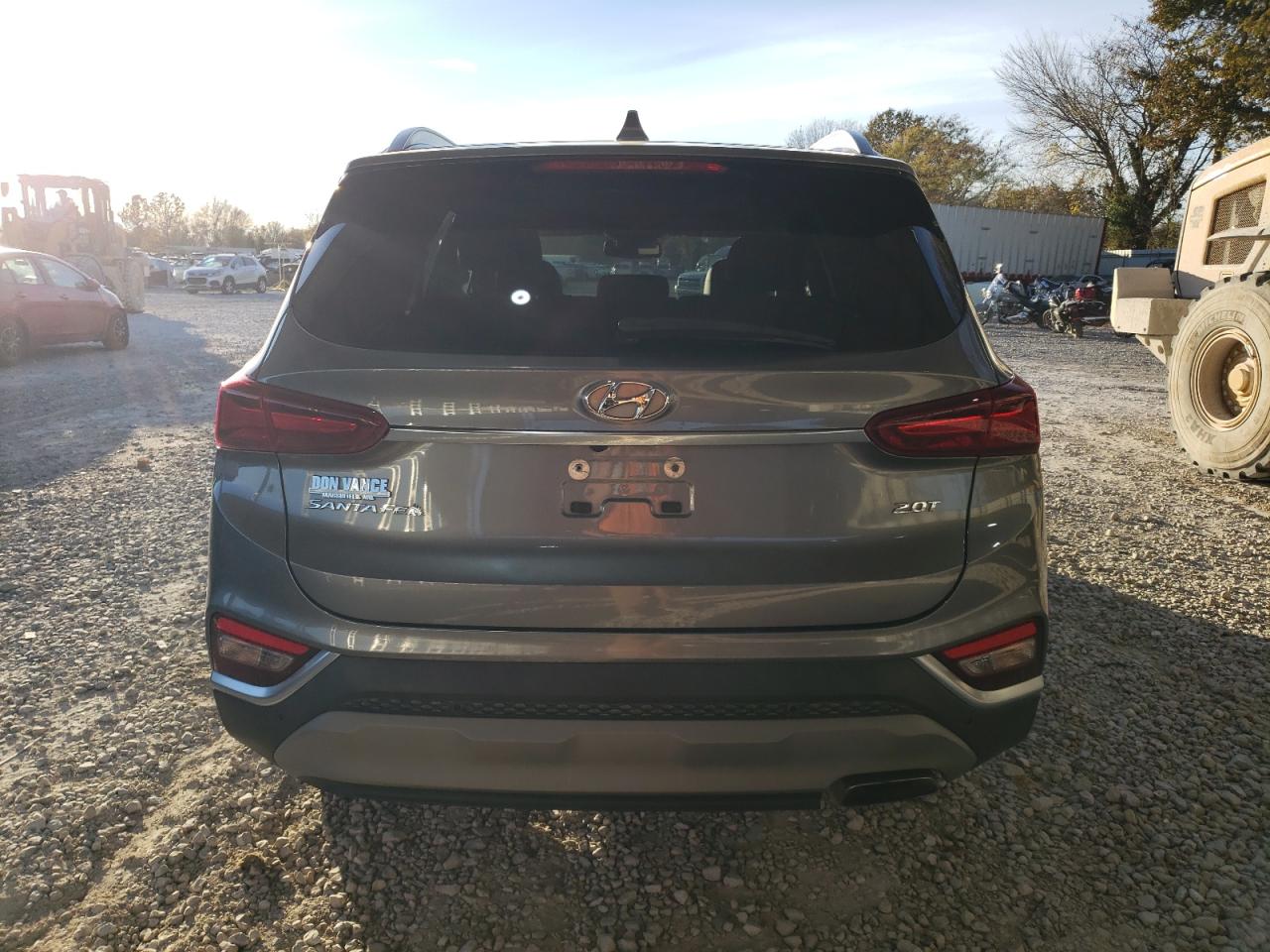 2019 Hyundai Santa Fe VIN 5NMS53AAXKH054041 Copart auction photo, front end / minor dent/scratches damage thumbnail 6