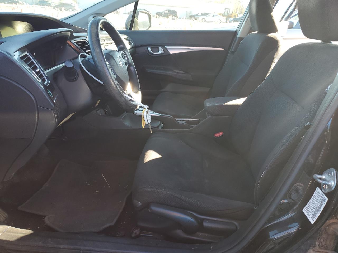 2013 Honda Civic VIN 19XFB2F87DE028372 Copart auction photo, front end damage thumbnail 7