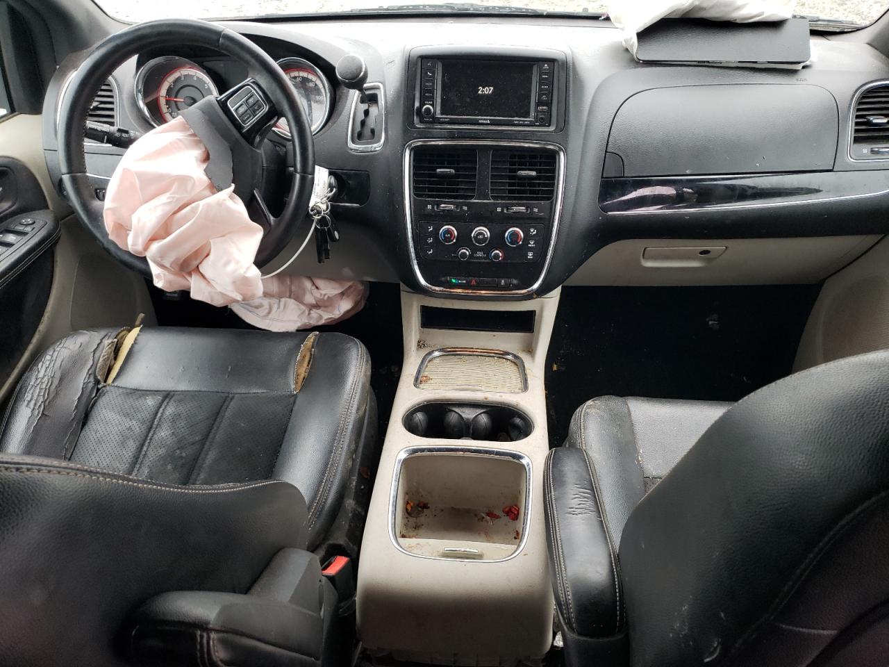 2017 Dodge Caravan VIN 2C4RDGCG7HR624733 Copart auction photo, front end / minor dent/scratches damage thumbnail 8